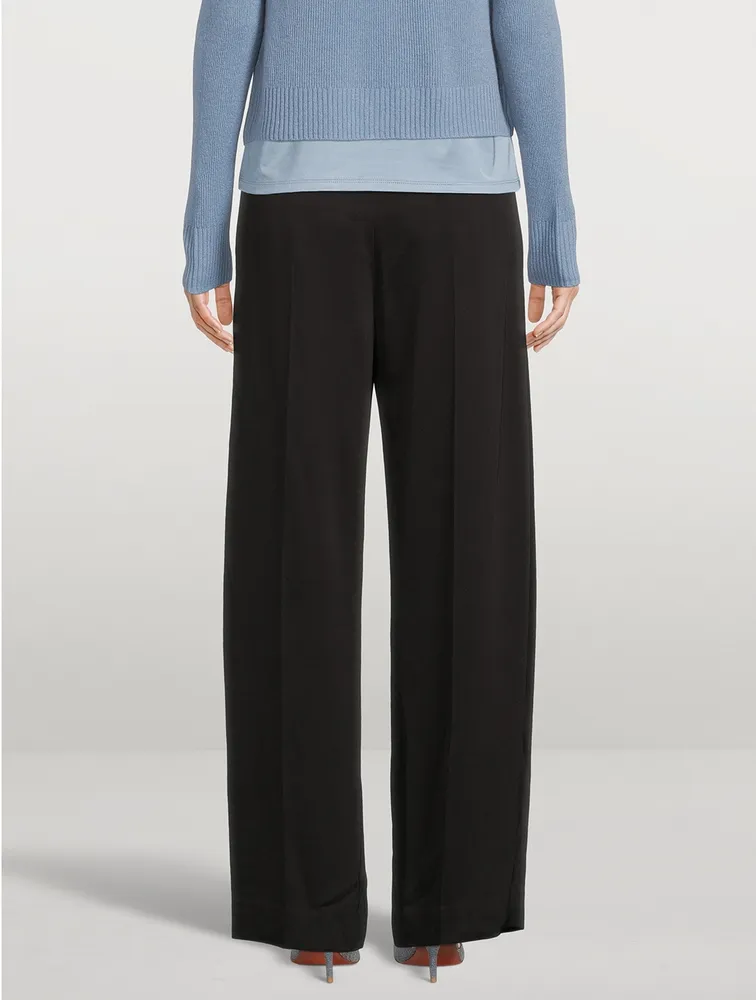 Wide-Leg Trousers