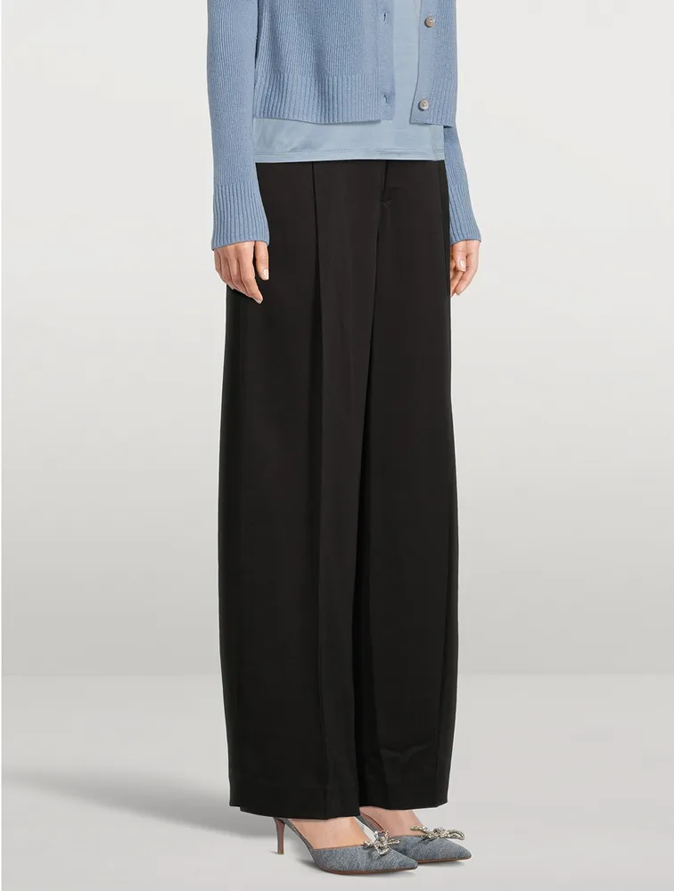 Wide-Leg Trousers