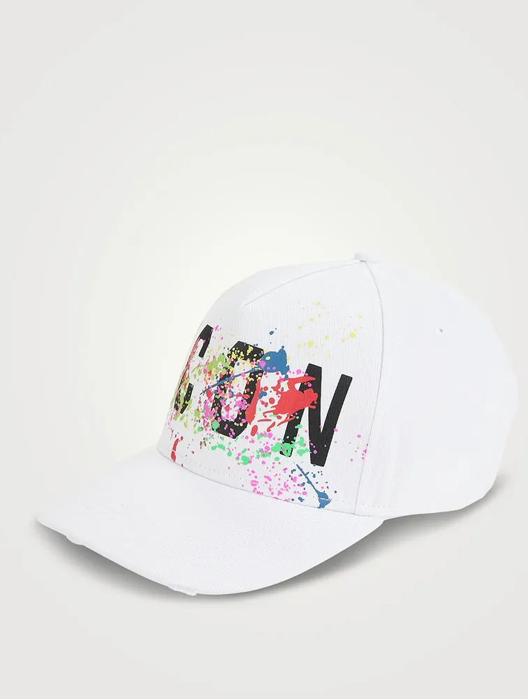 Icon Splatter Baseball Cap