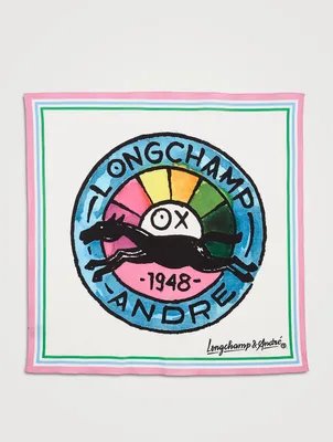 Longchamp x André Cotton Scarf