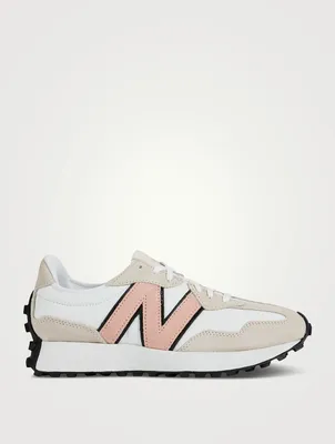 Suede And Nylon Sneakers