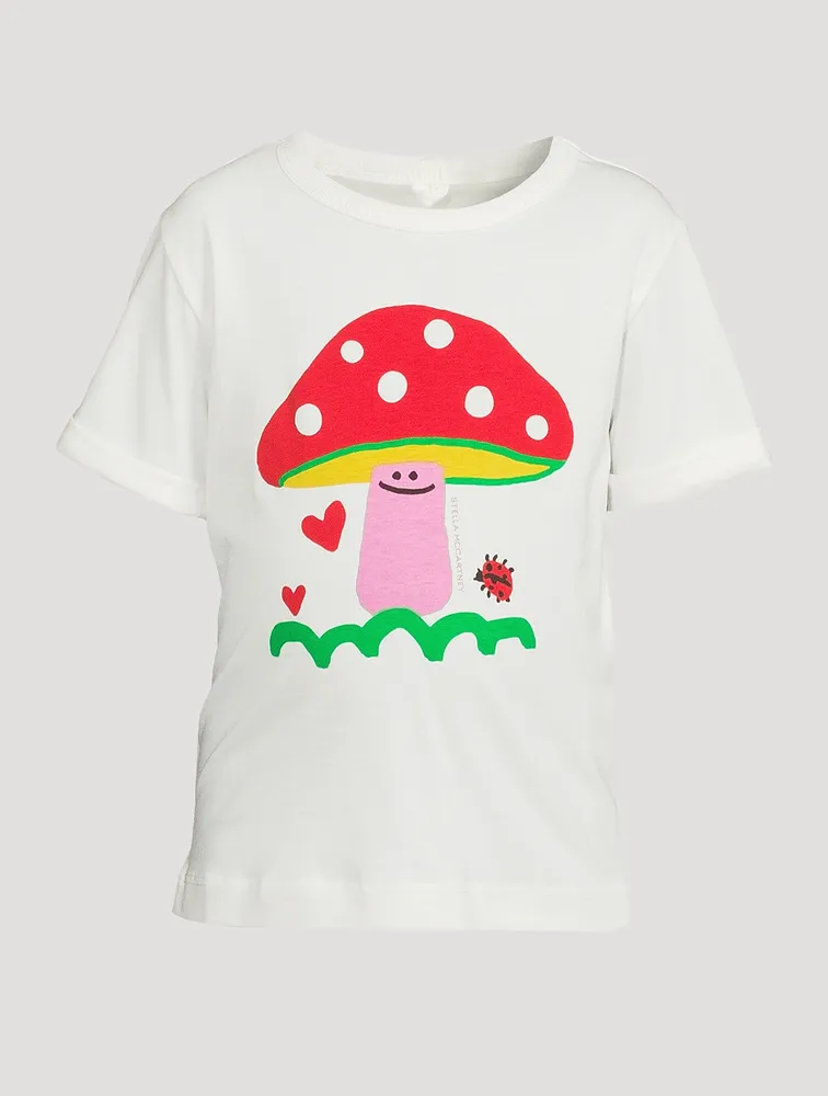 Mushroom Cotton T-Shirt