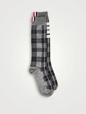 Tartan Fine Merino Wool Socks