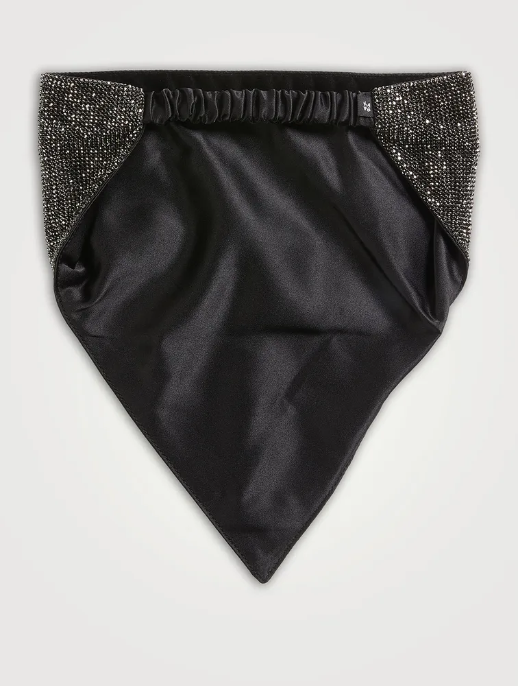 Crystal Mesh Head Scarf