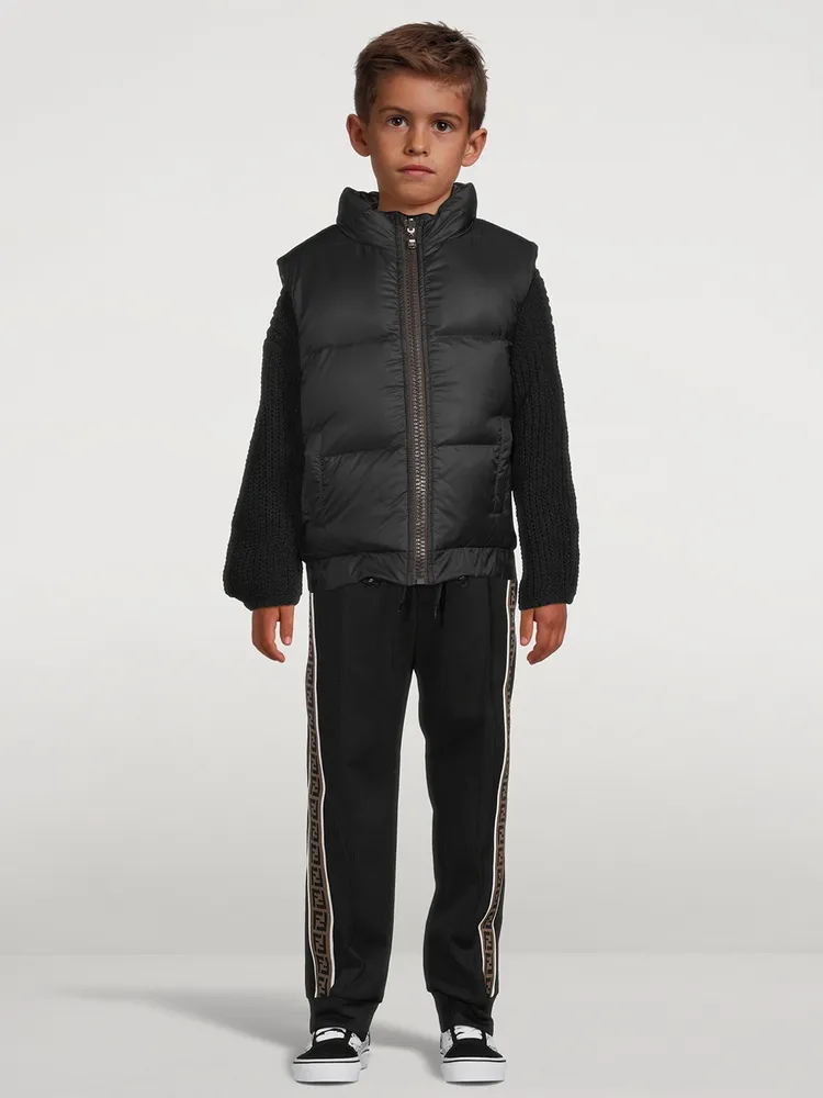 Kids Track Pants With FF Detail