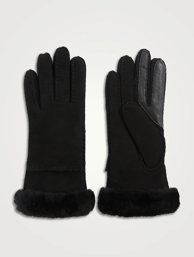 Seamed Sheepskin Tech Gloves