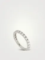 Raina 9K White Gold Eternity Ring