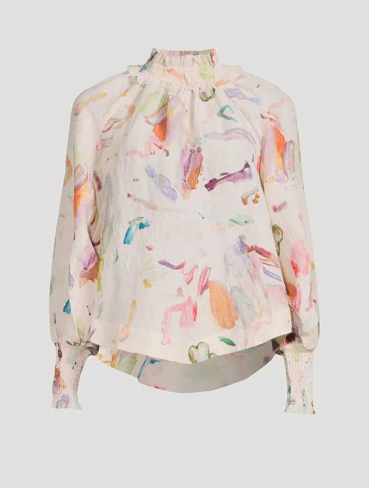 Annie Smocked Blouse