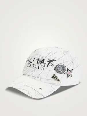 Baseball Cap With Pins