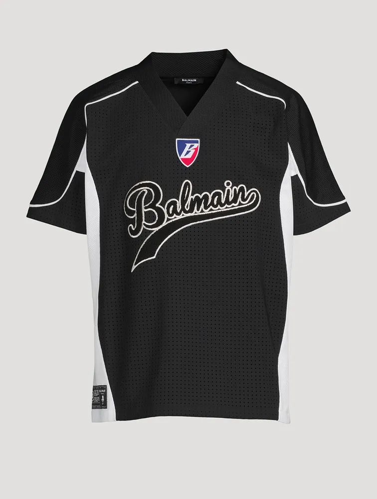 Mesh Oversized Hockey T-Shirt