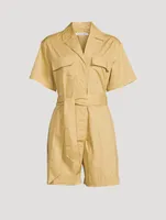 Sandra Belted Romper