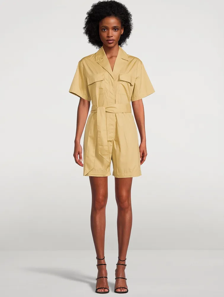 Sandra Belted Romper
