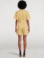 Sandra Belted Romper