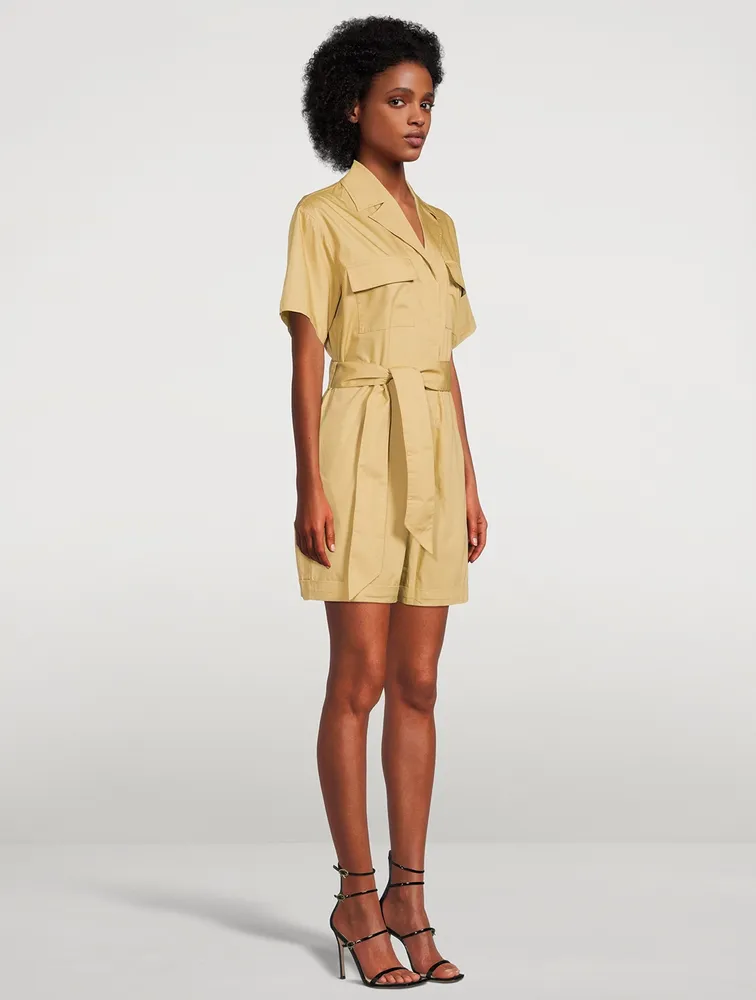 Sandra Belted Romper