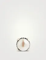 Pearl Sterling Silver Stud Earring