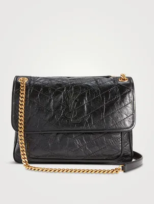 Medium Niki YSL Monogram Leather Chain Bag