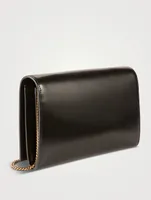 YSL Monogram Leather Wallet Chain Bag