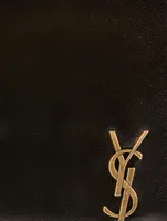YSL Monogram Leather Wallet Chain Bag