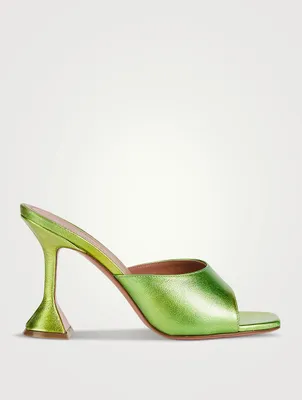 Lupita Leather Heeled Sandals