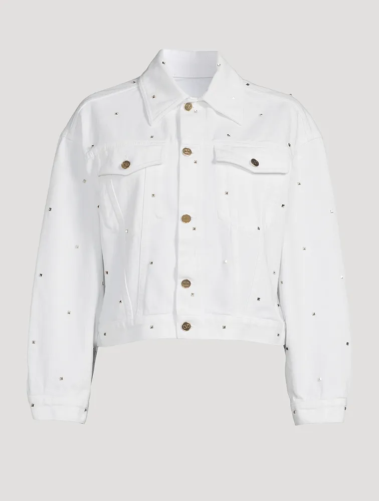 Rockstud Spike Denim Jacket