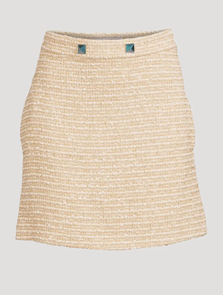 Tweed Mini Skirt