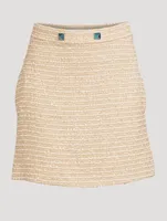 Tweed Mini Skirt