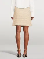 Tweed Mini Skirt