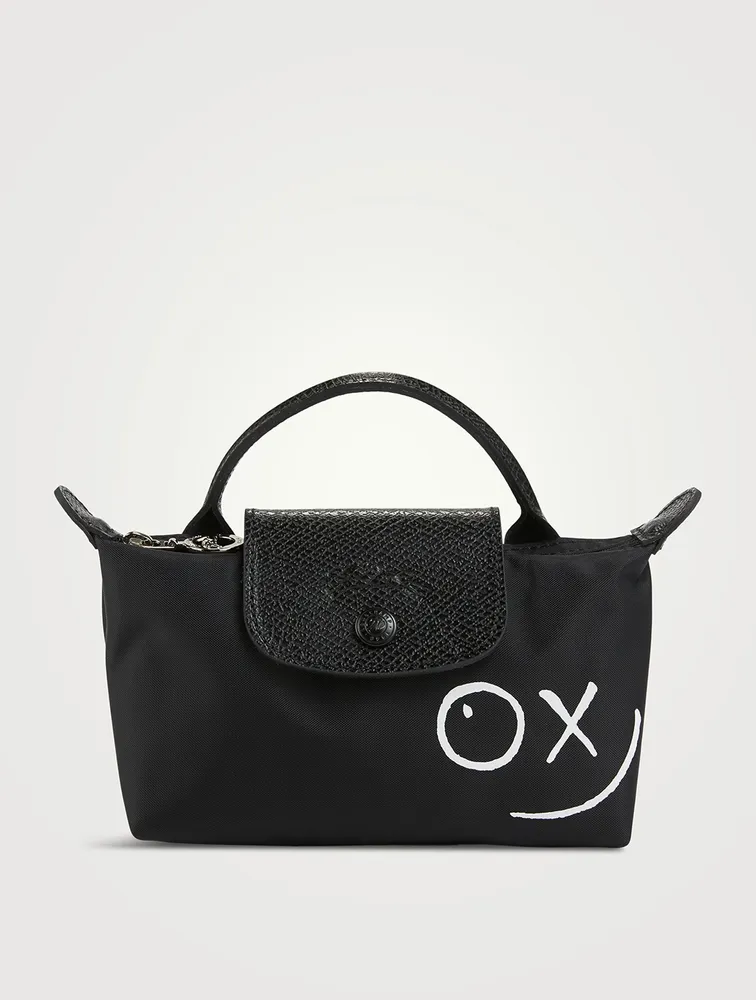 Longchamp x André Le Pliage Cosmetic Case