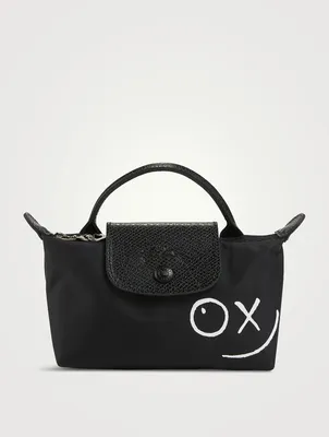 Longchamp x André Le Pliage Cosmetic Case