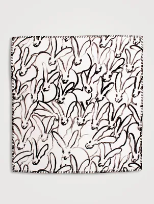 Rabbit Run Printed Cotton Napkin