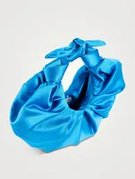 Kiku Satin Croissant Bag