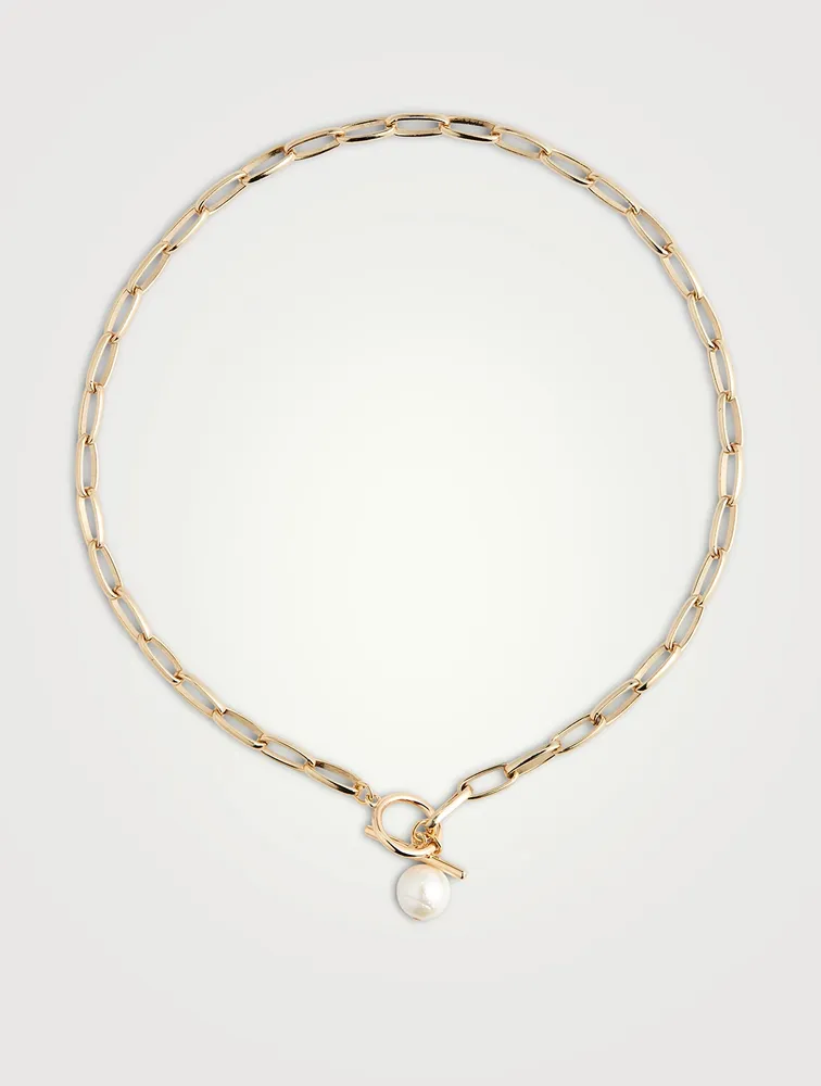 Sanibel 14K Gold-Filled Necklace With Pearl