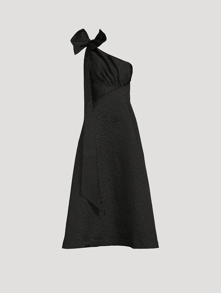 Malea One-Shoulder Midi Dress