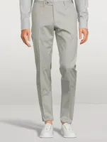 Wool Slim-Leg Pants