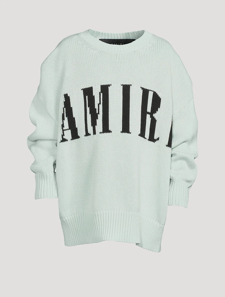 Cotton Logo Sweater