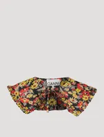 3D Jacquard Frill Collar