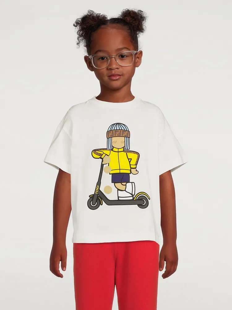 Kids Cotton Logo Sweatpants