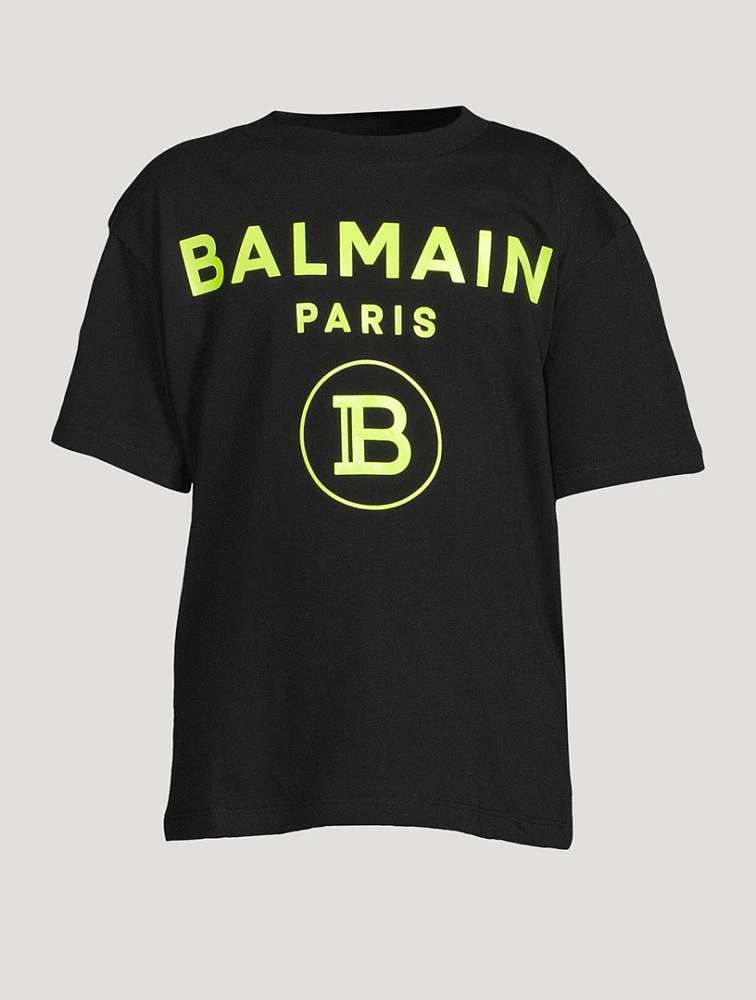Kids Cotton Logo T-Shirt