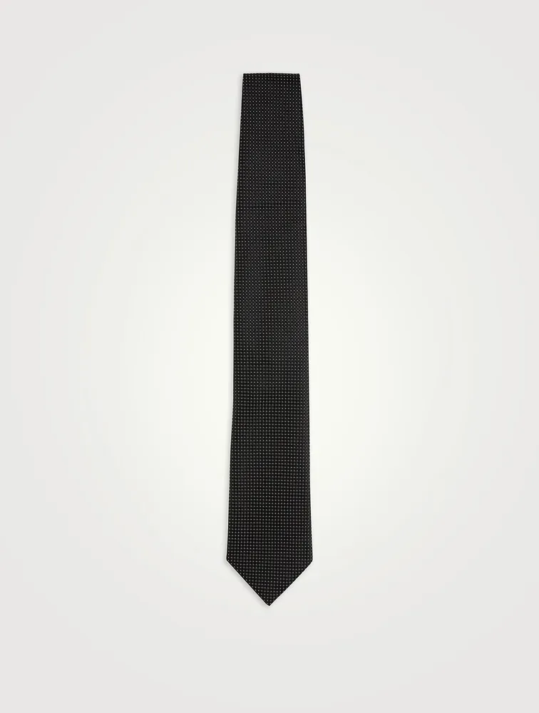 Silk Polka Dot Tie