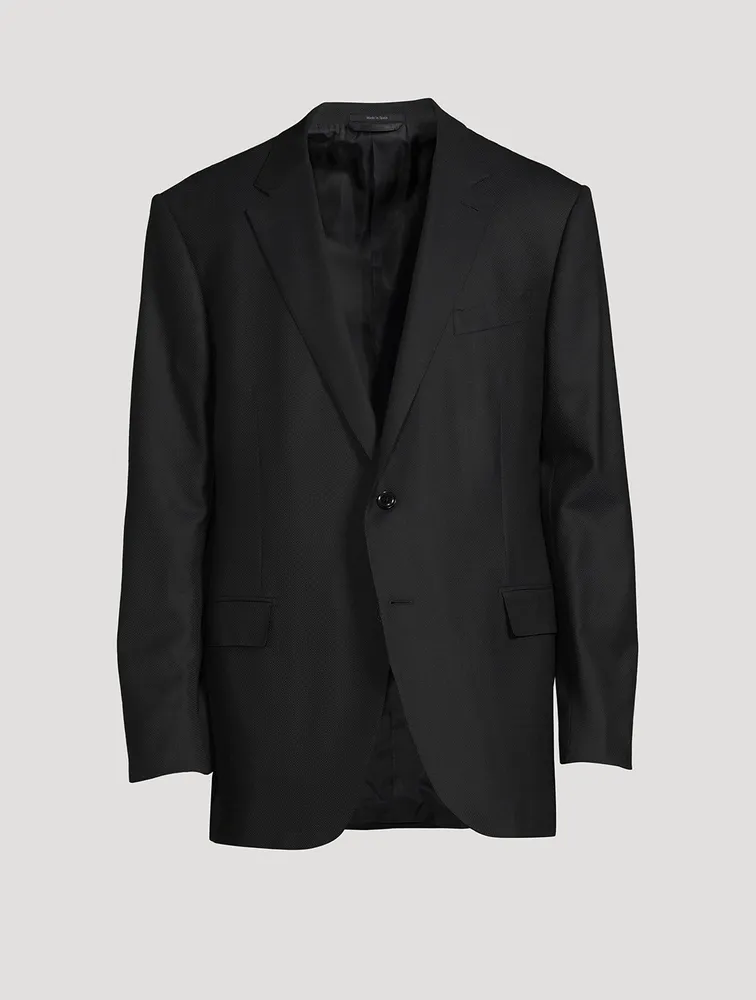 Trofeo Comfort Wool And Silk Tailored Jacket