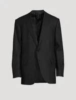 Trofeo Comfort Wool And Silk Tailored Jacket