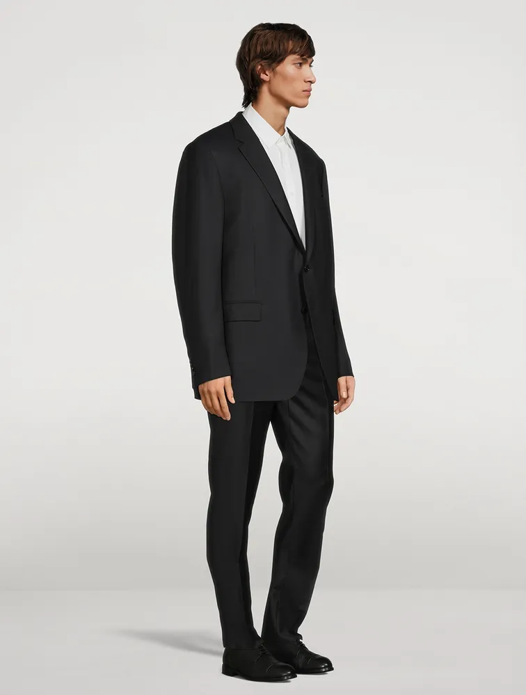 Trofeo Comfort Wool And Silk Tailored Jacket