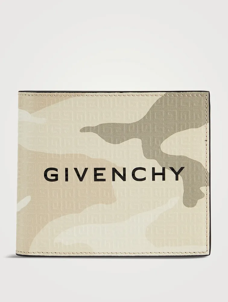 4G Camo Leather Wallet