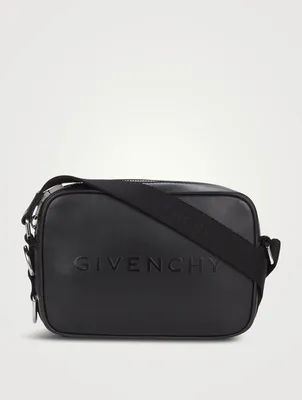 Leather Logo Camera Bag