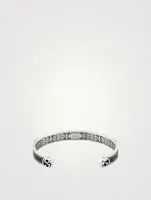 Sterling Silver Interlocking G Bangle Bracelet