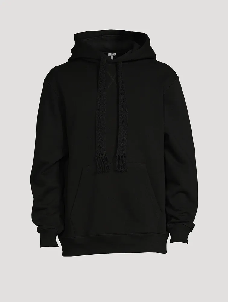 Cotton Hoodie With Neon Logo