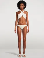 Wrap Halter Bikini Top