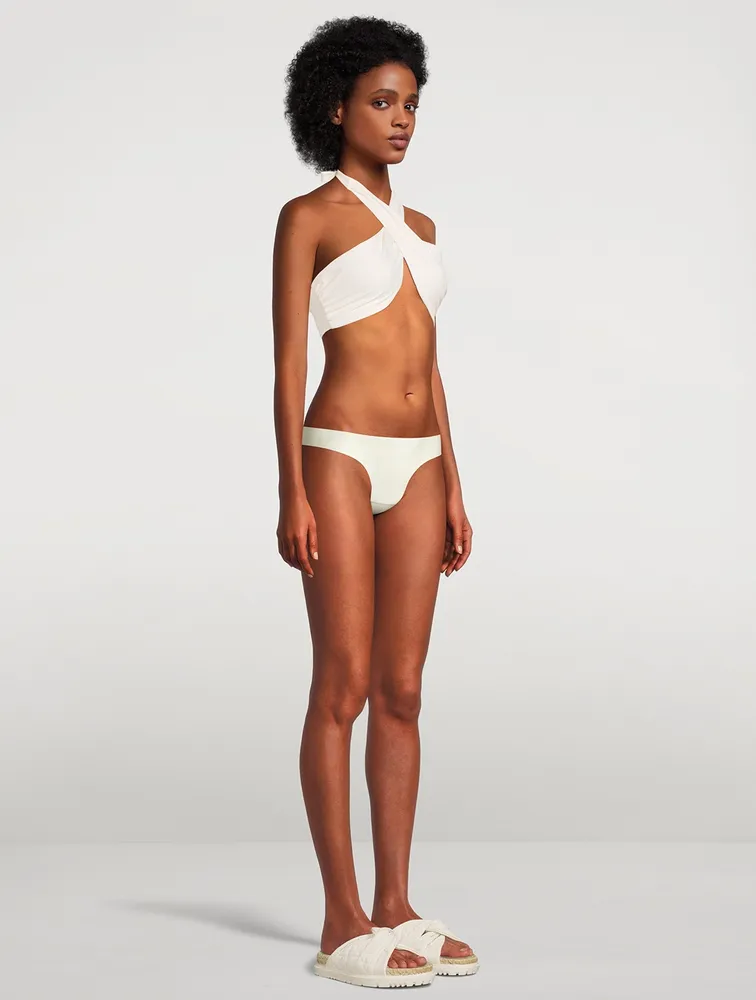 Wrap Halter Bikini Top