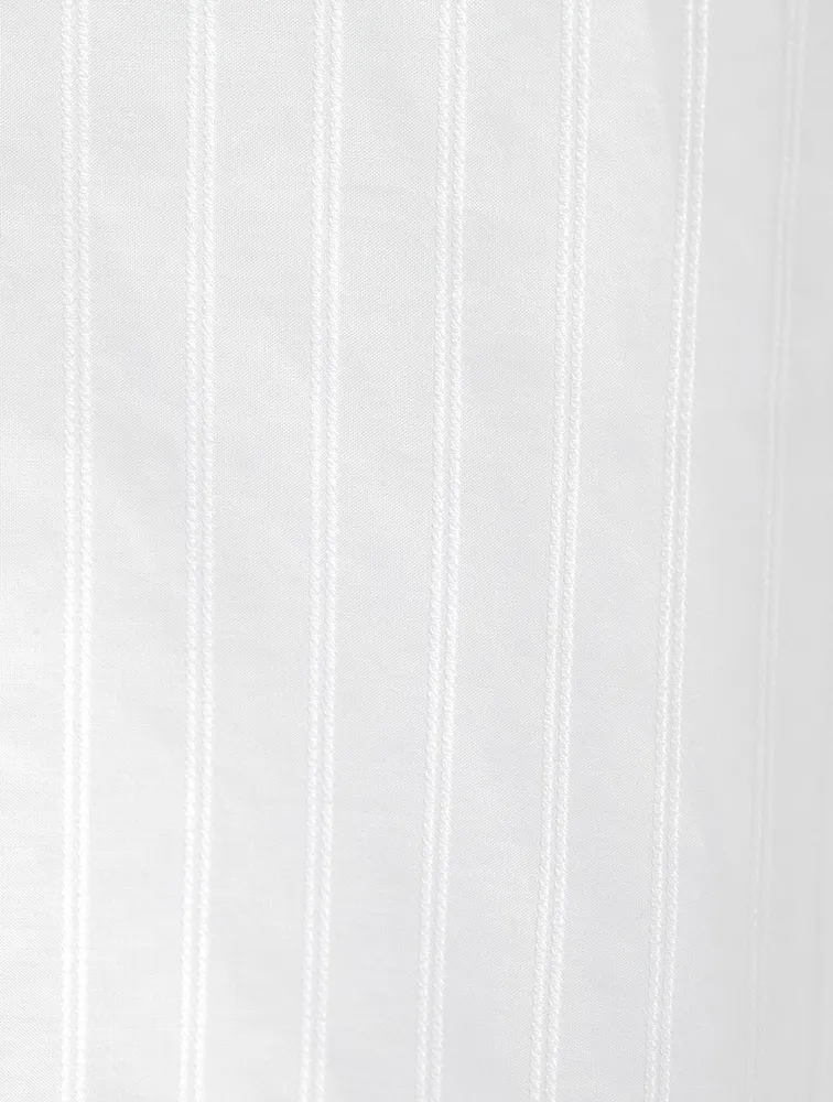 Cotton Shirt Stripe Print