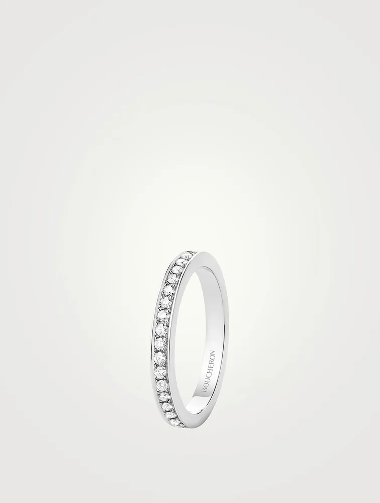 Beloved Platinum Ring With Diamonds